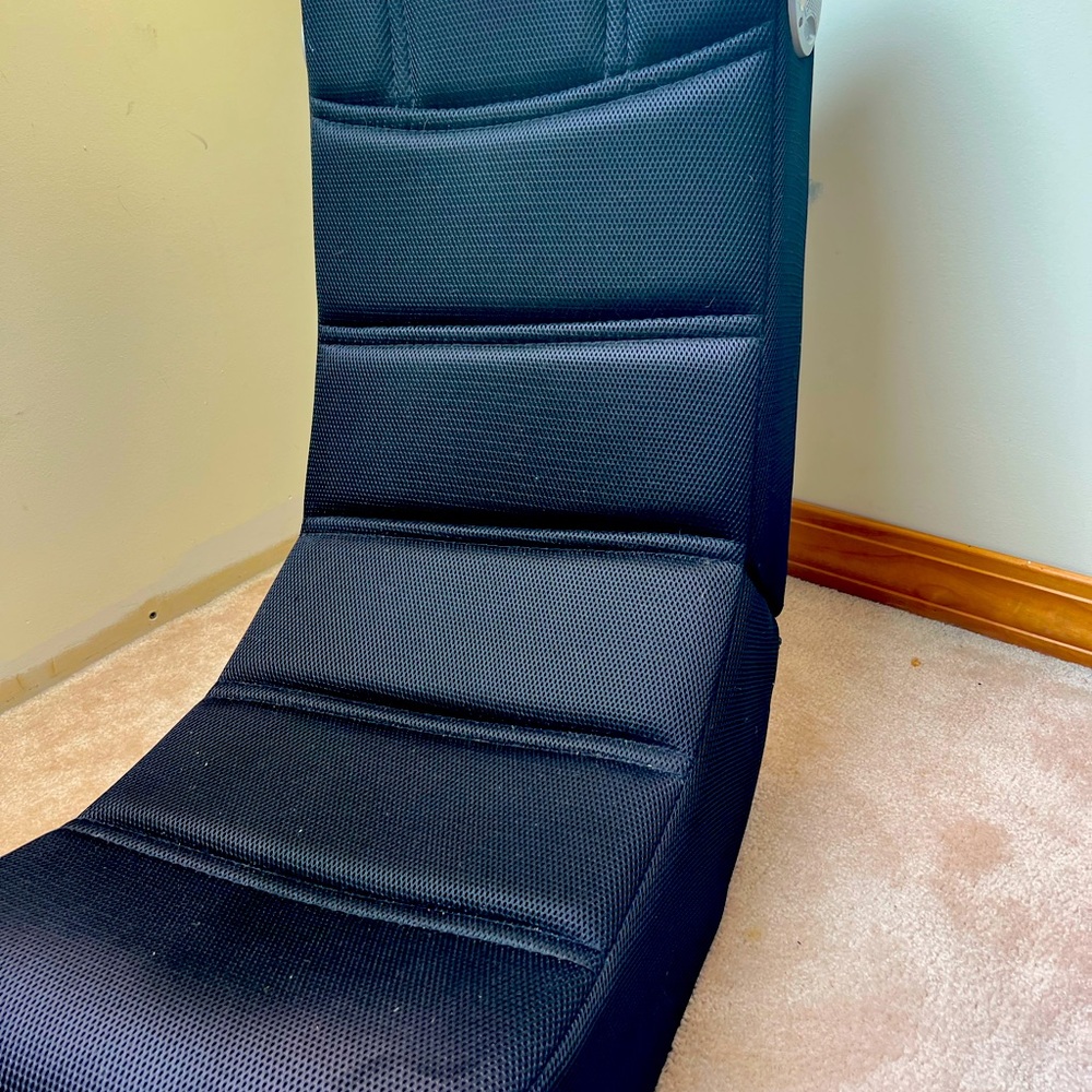 Rocker floor gaming chair.